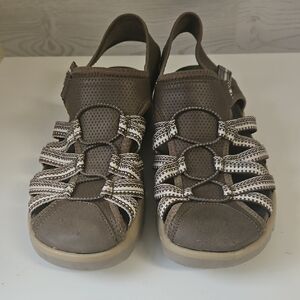 Baretraps- Sandals Women's 8M Khaki Lana, Hook & Loop